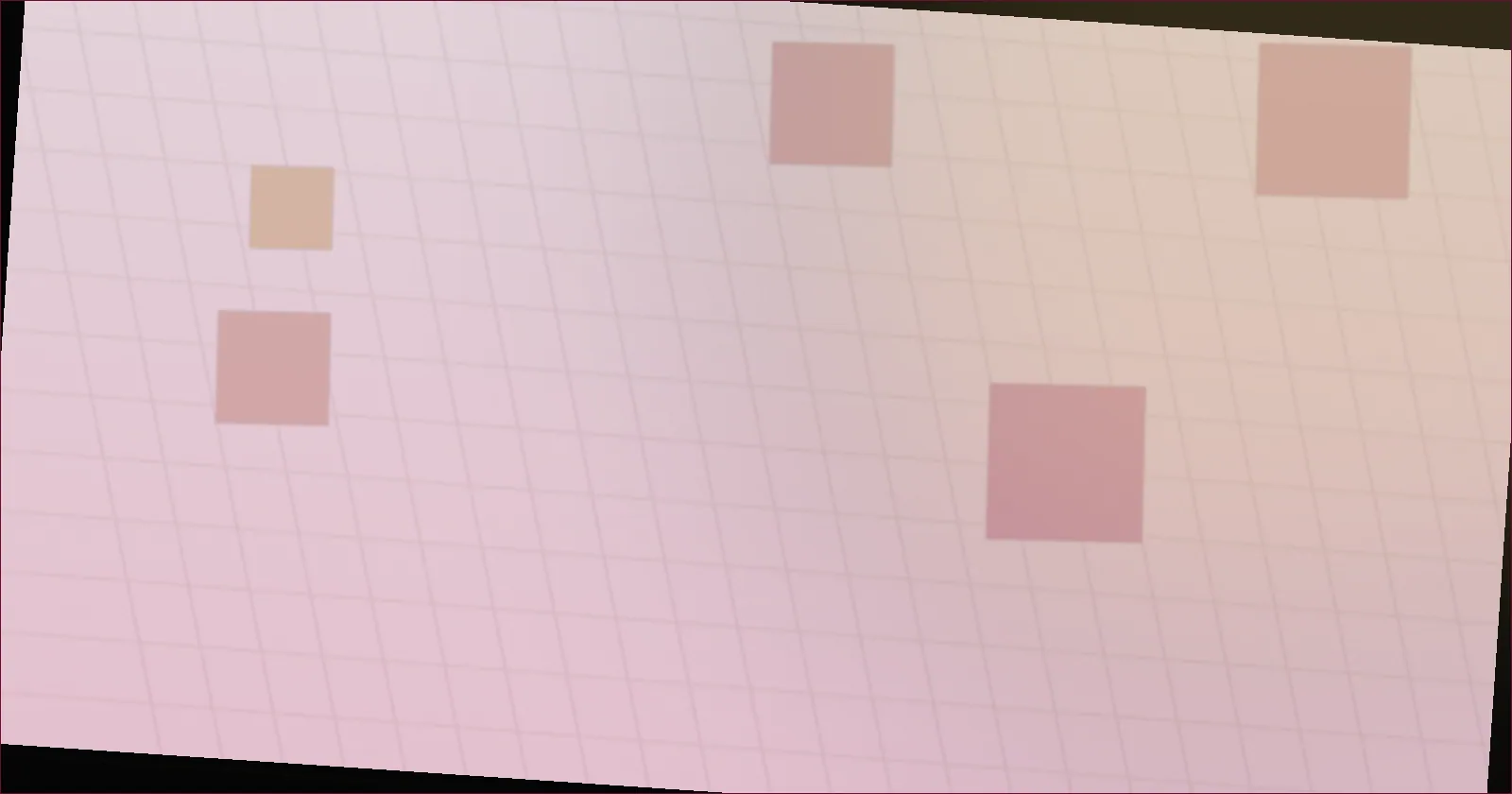 Amber grid pattern suggesting scattered chat messages forming a pattern