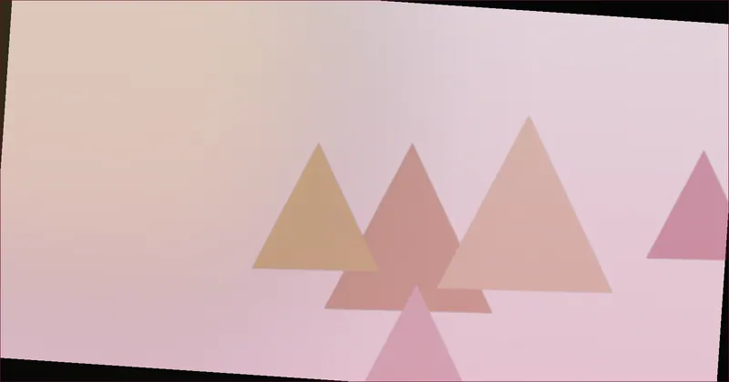 Deep rose prism pattern suggesting a garment set against a considered backdrop